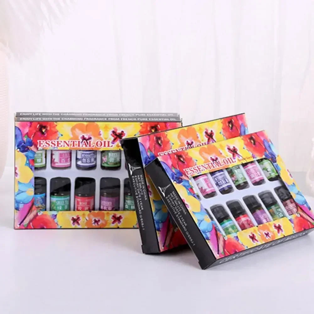 12PCS 3ML Air Freshener Natural Plant Aromatherapy Essential Oil