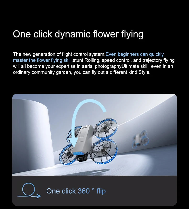 Mini 4 Pro Drone - Foldable Brushless Servo Gimbal Dual Camera For Stable 4K Aerial Photography by Tech-Home Store