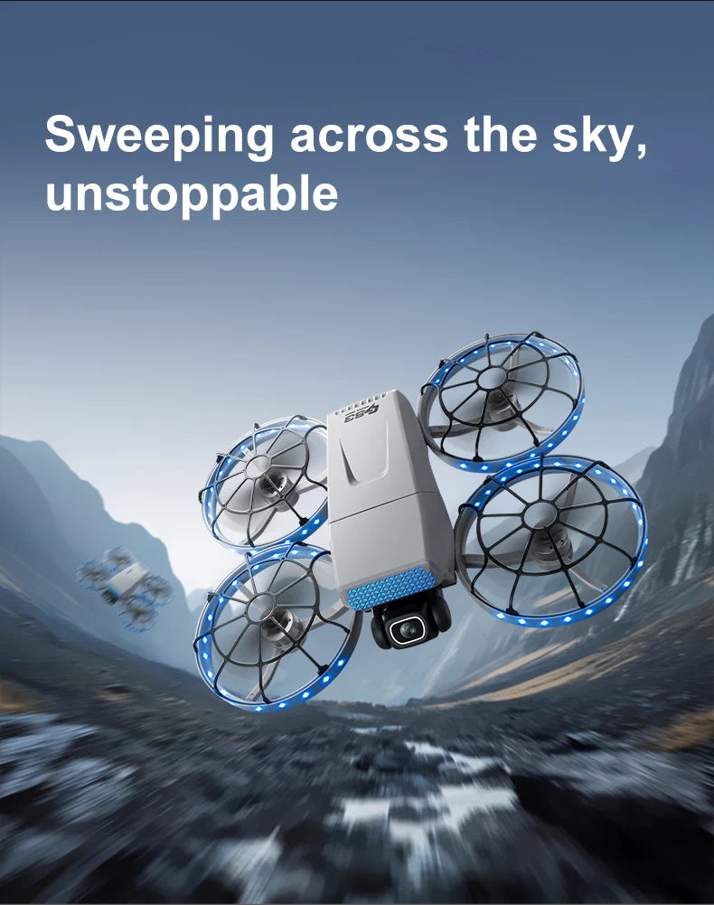 Mini 4 Pro Drone - Foldable Brushless Servo Gimbal Dual Camera For Stable 4K Aerial Photography by Tech-Home Store