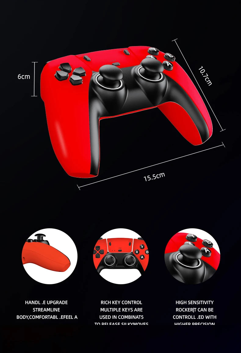 G1 Dual System 8K WIFI 2.4G/5G 3D Game Stick Retro Video Games Console Android 13.0 Game TV Box 64G Oubler Rocker 28000+ Games by Tech-Home Store