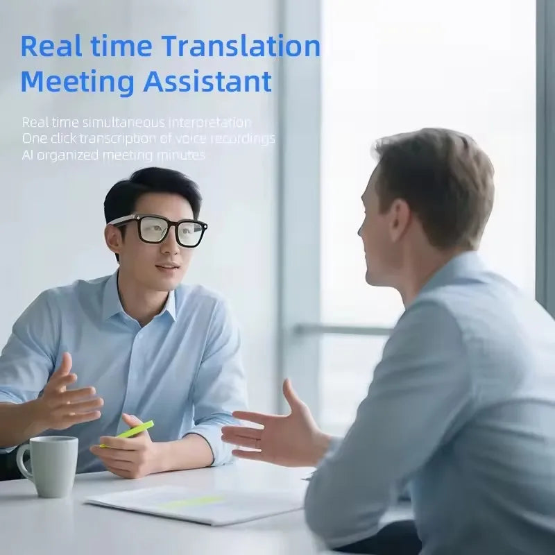 AI Vision Smart Sun Glasses - Translation Ready With 8MP Camera 4K Video Bluetooth Calls by Tech-Home Store