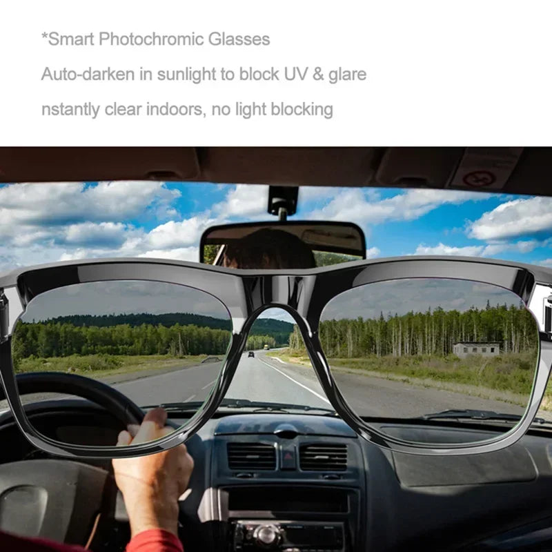 NovaTech VisionGlass 4K AI Smart Glasses - 800W Pixel Camera and Real Time Translation in 75 Languages by Tech-Home Store