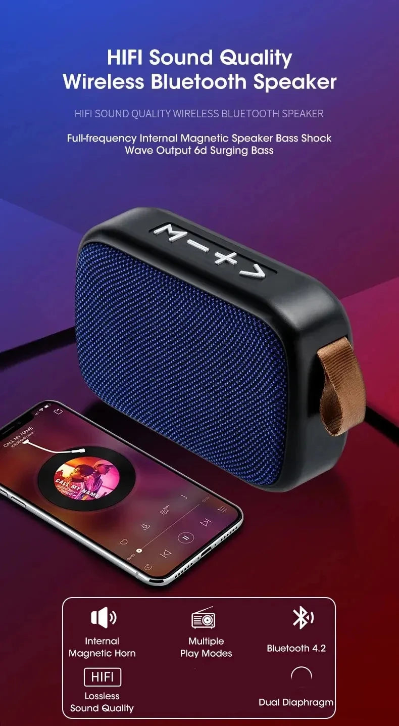 NovaWave Outdoor Portable Wireless Speaker - Versatile 3W Bluetooth Speaker With Built-In Battery And FM Radio by Tech-Home Store