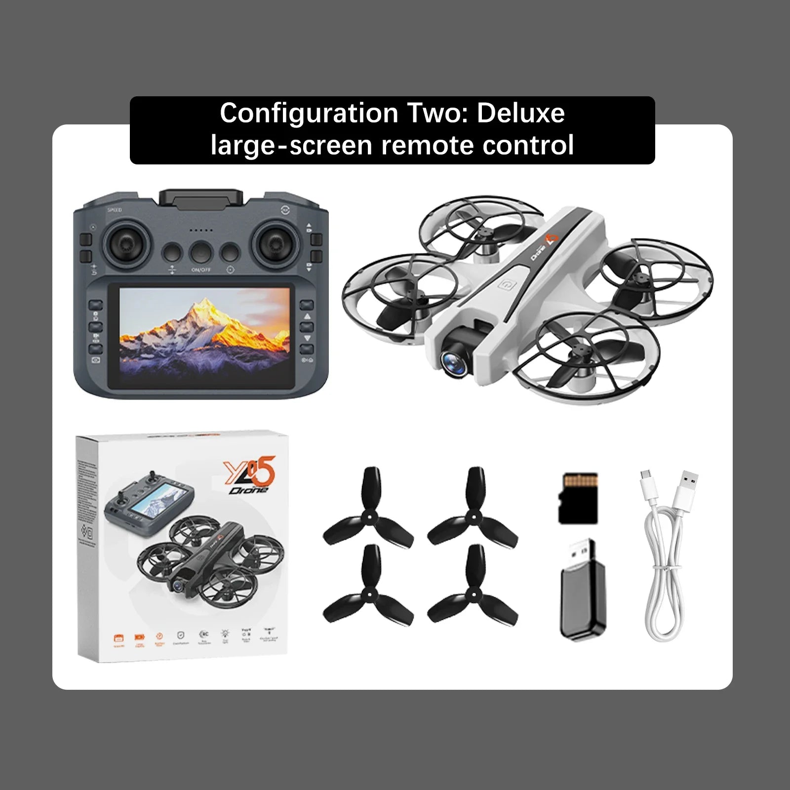 SkyNova Camera Pro Drone - Ultra Lightweight 129g 4K Dual Camera With 360 Degree Gimbal by Tech-Home Store