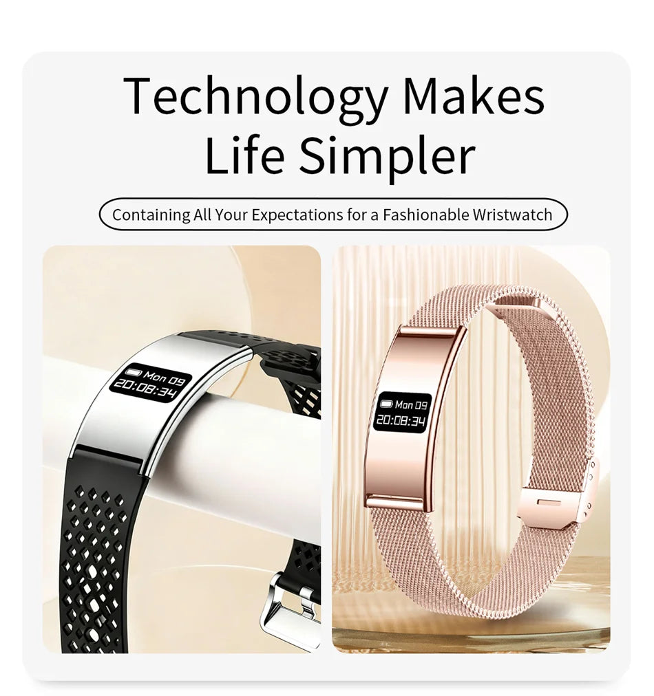 Men Women Smart Bracelet Heart Rate Sleep Monitor Health Smart Band Waterproof Sports Fitness Tracker Smartwatch For Android iOS by Tech-Home Store