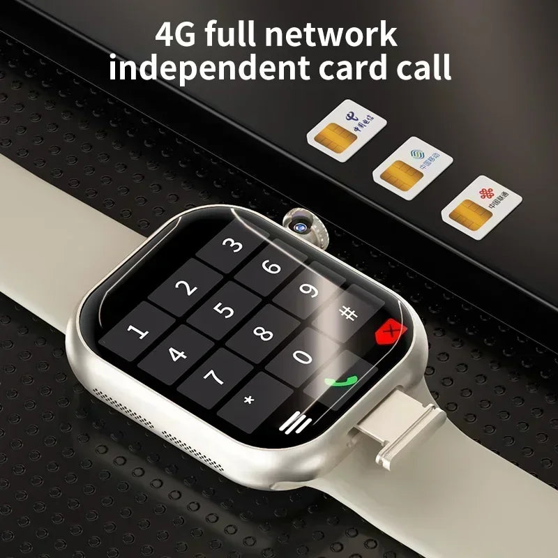 5G Android Smartwatch VP29 4G/5G LTE Sim Card GPS WIFI 2.29 inch Rotary Camera NFC health monitoring GPS WIFI App Store by Tech-Home Store
