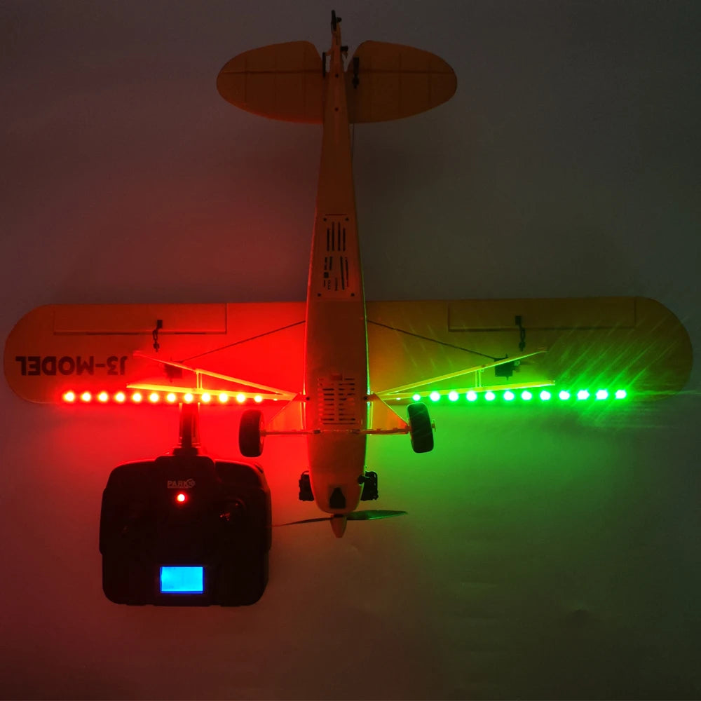 Hot Sale RC Plane RTF 2.4G Brushless Motor 3D/6G Remote Control Airplane Wltoys A160 Upgraded J3-CUB Ready To Fly by Tech-Home Store