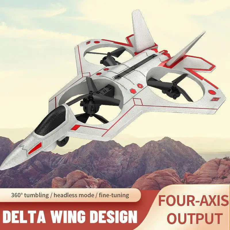 SkyTech AeroStunt Foam RC Plane - Beginner-Friendly 5-Channel Control For Easy Outdoor Flights by Tech-Home Store