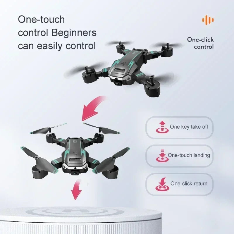 NovaTech G6 Drone - Dual Camera 5G Live Streaming Foldable GPS Quad With Obstacle Avoidance by Tech-Home Store