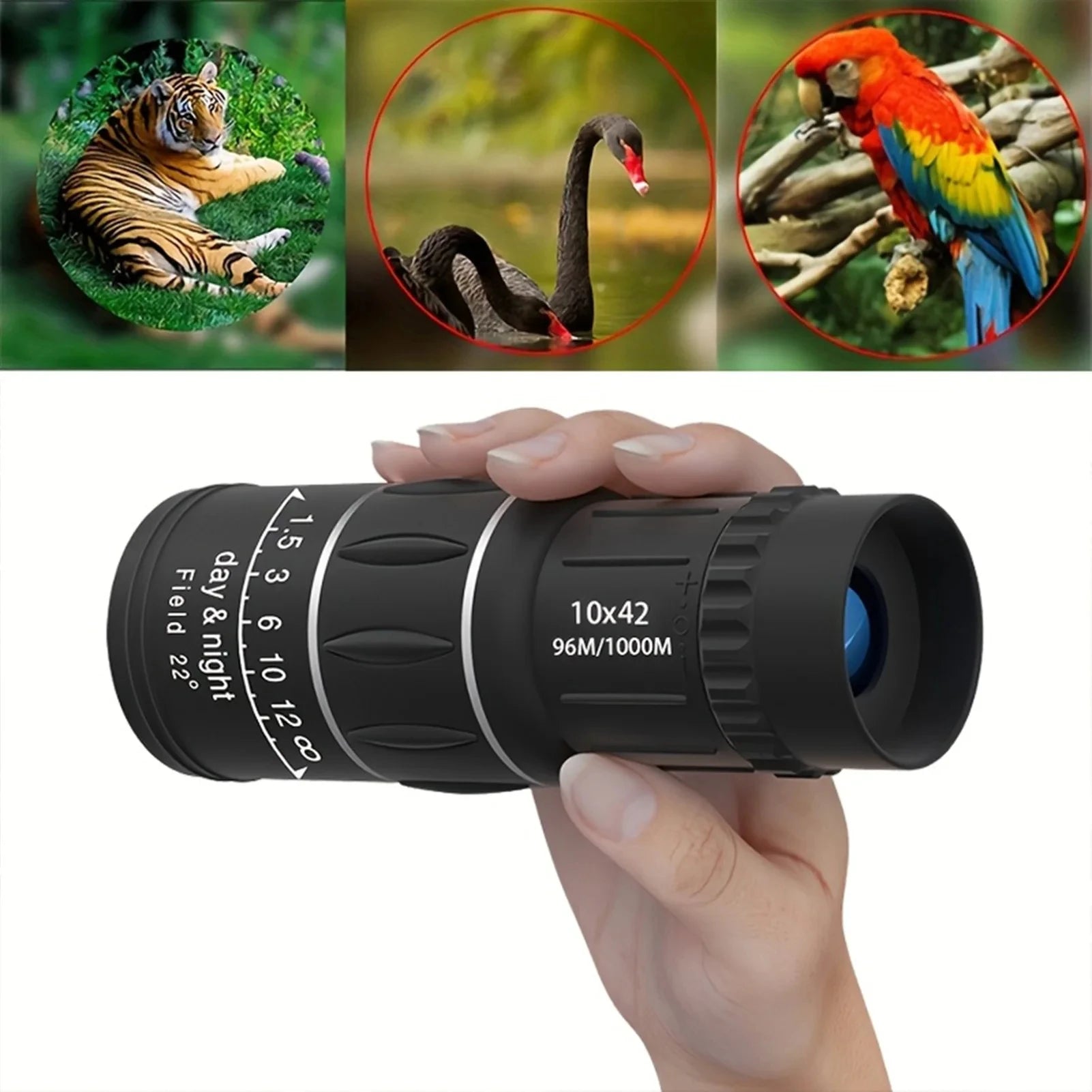 Mini Professional Monocular Telescopes Convenient to Carry Lightweight Material Telescopes Suitable for Sports Events Concerts by Tech-Home Store