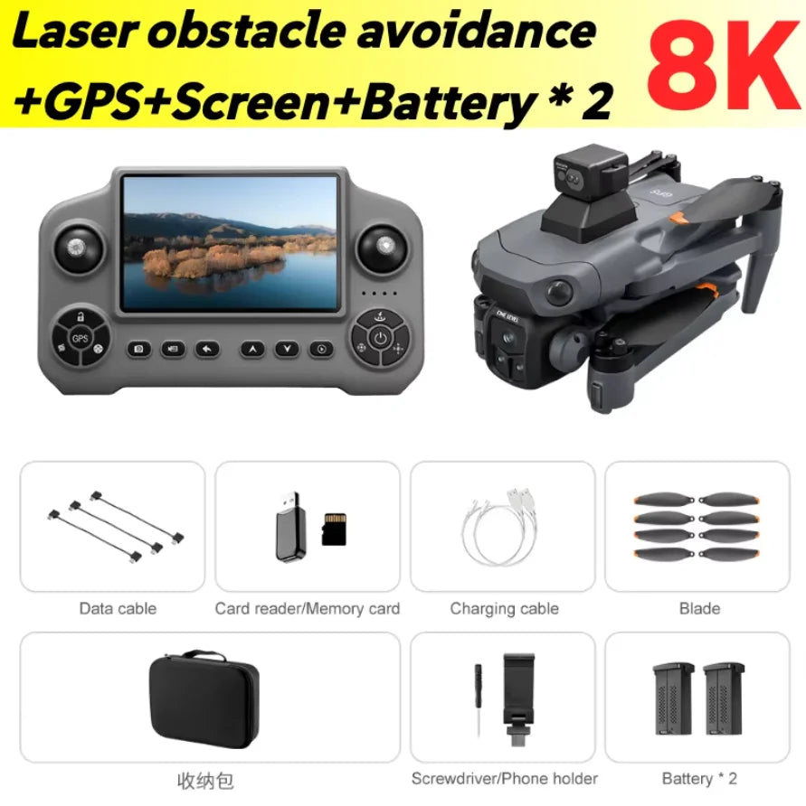 Lenovo GPS Drone V918 Max 4K Professional HD Camera Photography Brushless Foldable Quadcopter Laser Obstacle Avoidance Dron by Tech-Home Store
