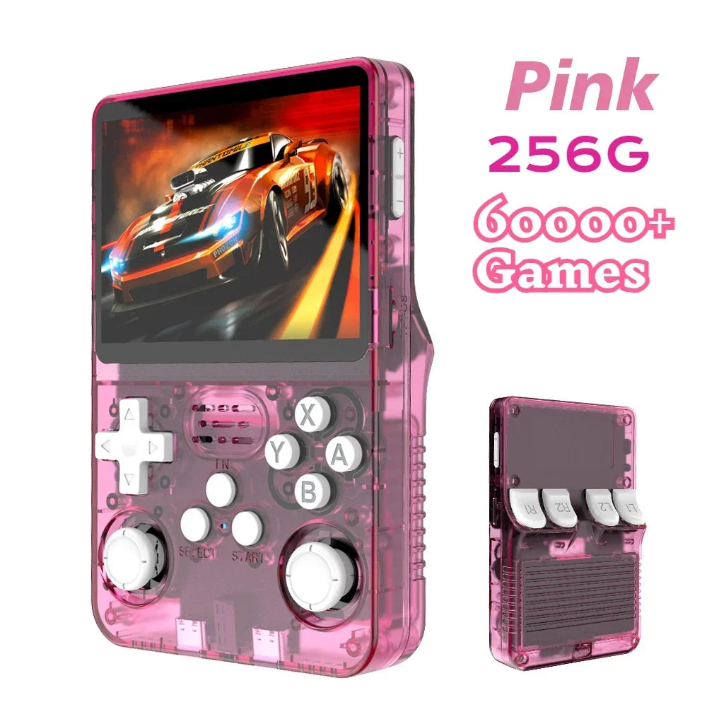 BOYHOM 256G Open Source R36S Retro Game Console - 3.5" IPS Portable Linux ARKOS Handheld | Best Gaming Gift (64G/128G Options) by Tech-Home Store