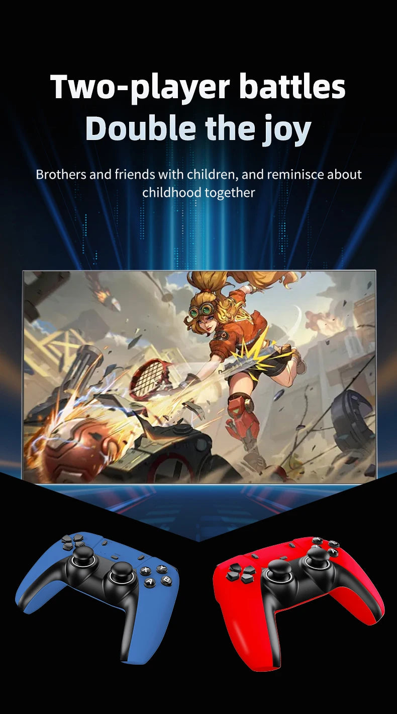 G1 Dual System 8K WIFI 2.4G/5G 3D Game Stick Retro Video Games Console Android 13.0 Game TV Box 64G Oubler Rocker 28000+ Games by Tech-Home Store