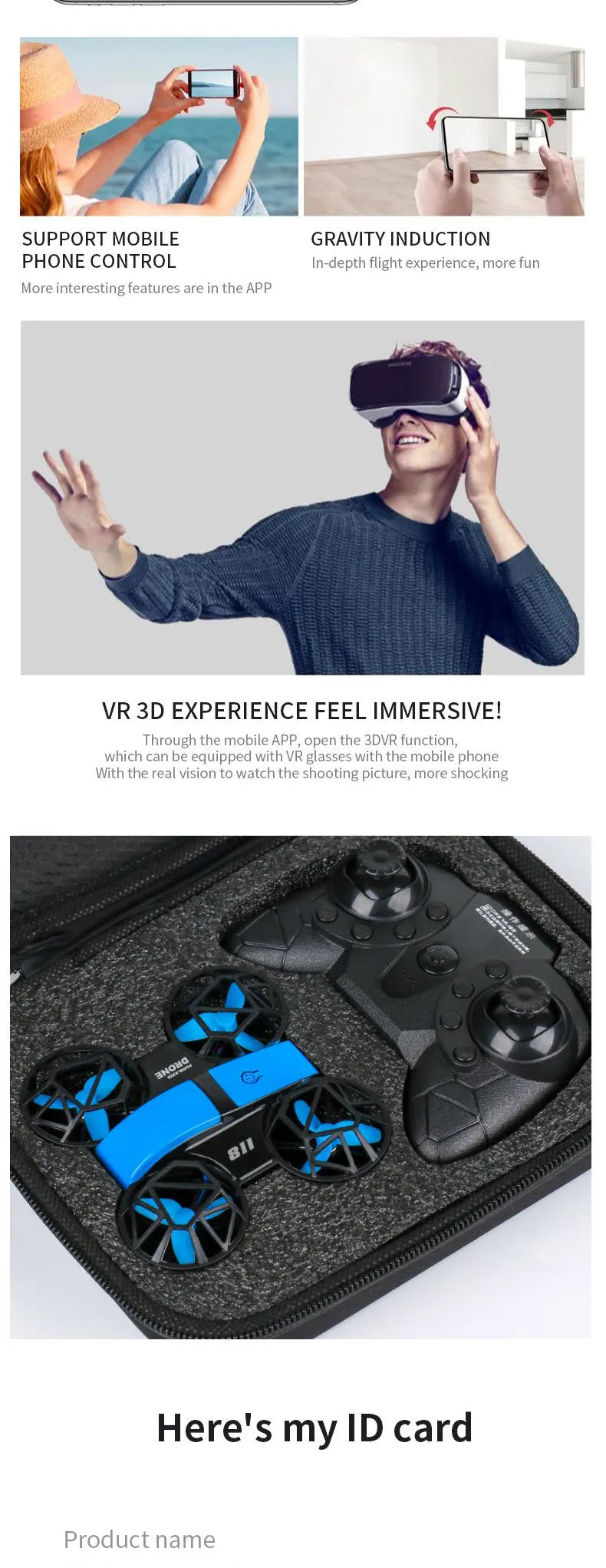 Dowellin D12 Drone Mini Remote Control Aircraft - Ultralight 35g With Dual HD Cameras For Easy Indoor Flying by Tech-Home Store