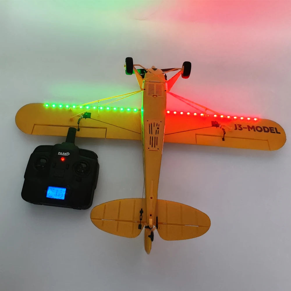 Hot Sale RC Plane RTF 2.4G Brushless Motor 3D/6G Remote Control Airplane Wltoys A160 Upgraded J3-CUB Ready To Fly by Tech-Home Store