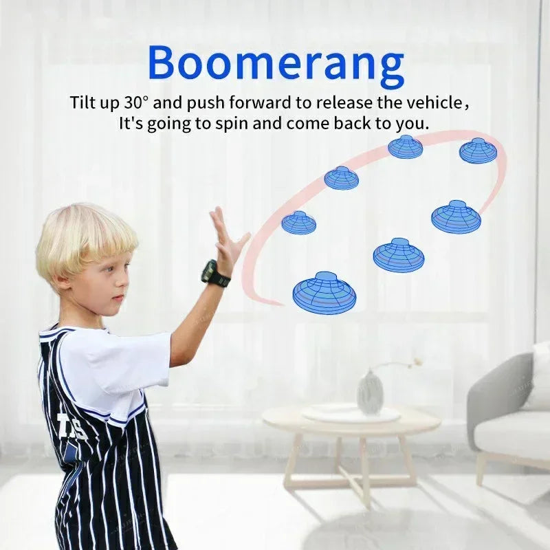 LuminaTech Hover Orb Pro - Gyroscopic Lift With LED Lights For Mesmerizing Aerial Play by Tech-Home Store