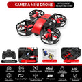 Dowellin D12 Drone Mini Remote Control Aircraft - Ultralight 35g With Dual HD Cameras For Easy Indoor Flying by Tech-Home Store