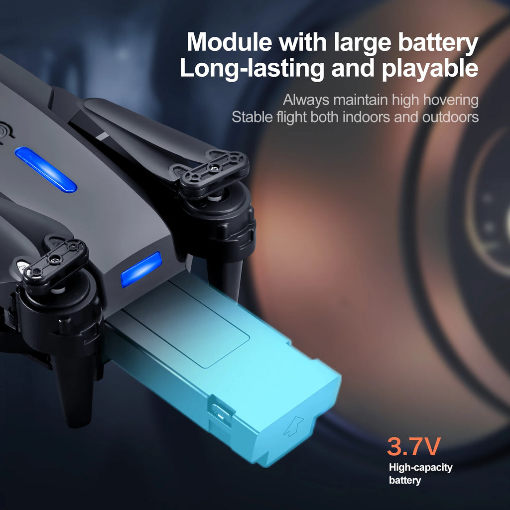 AeroNova E88 E99 Dual Camera Drone With Screen - Dual 4K Cameras With 50x Optical Zoom For Beginners by Tech-Home Store