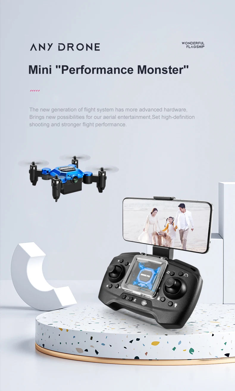 K04 Mini Folding Storage Aircraft Mini Drone 4K - Ultra Lightweight Portable Aerial Camera For Travel by Tech-Home Store