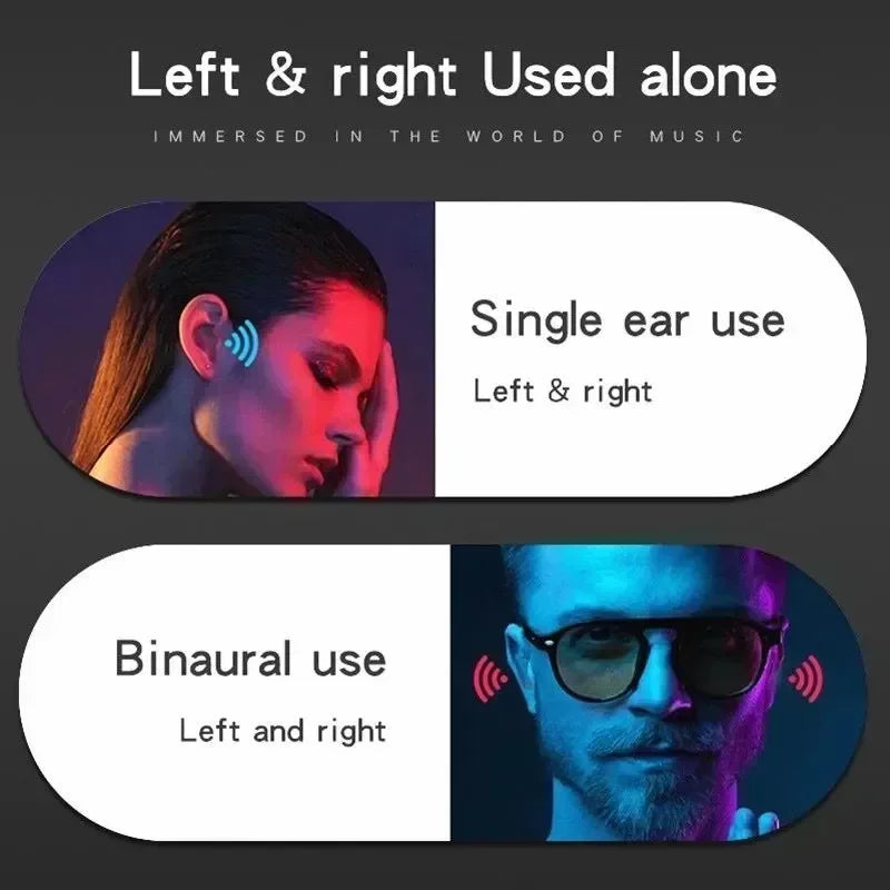 New Original T75 Bone Conduction Wireless Bluetooth 5.3 Headphones - Waterproof by Tech-Home Store