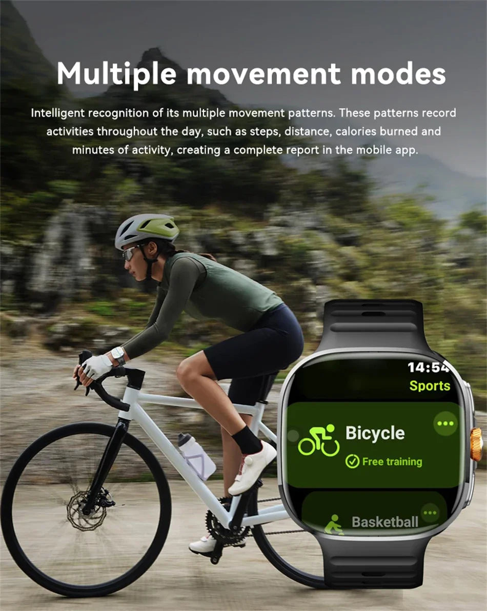 5G/4G Full Network Smart Watch 720*720 AMOLED Screen Video Call 16GB+256GB RAM 2100 MAH Battery Google Play WIFI GPS Smartwatch by Tech-Home Store
