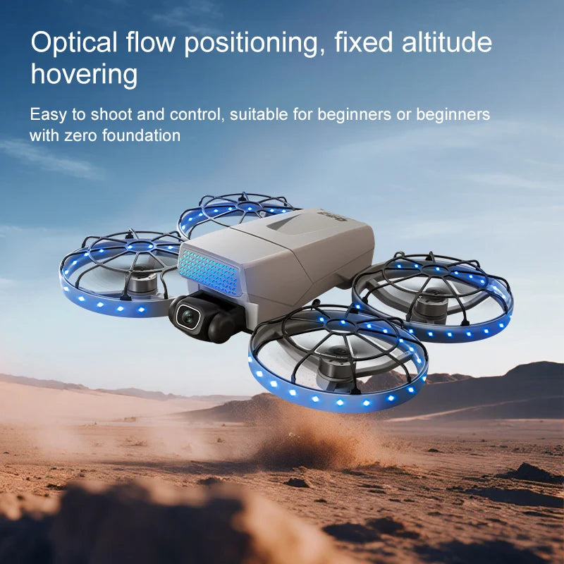 Mini 4 Pro Drone - Foldable Brushless Servo Gimbal Dual Camera For Stable 4K Aerial Photography by Tech-Home Store