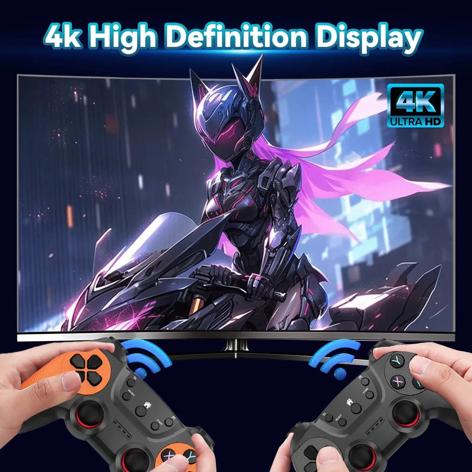 X2Pro TV Game Stick 4K HD Video Handle Game Console 40K/50K Games 64g/128g for PSP Retro Arcade Games PK M15 Pro for Home Gaming by Tech-Home Store