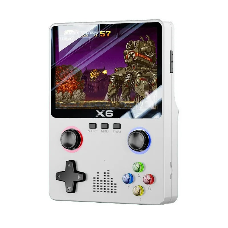 Original X6 3.5Inch IPS Screen Handheld Game Player Dual Joystick 11 Simulators GBA Video Game Console for Kids Gifts by Tech-Home Store