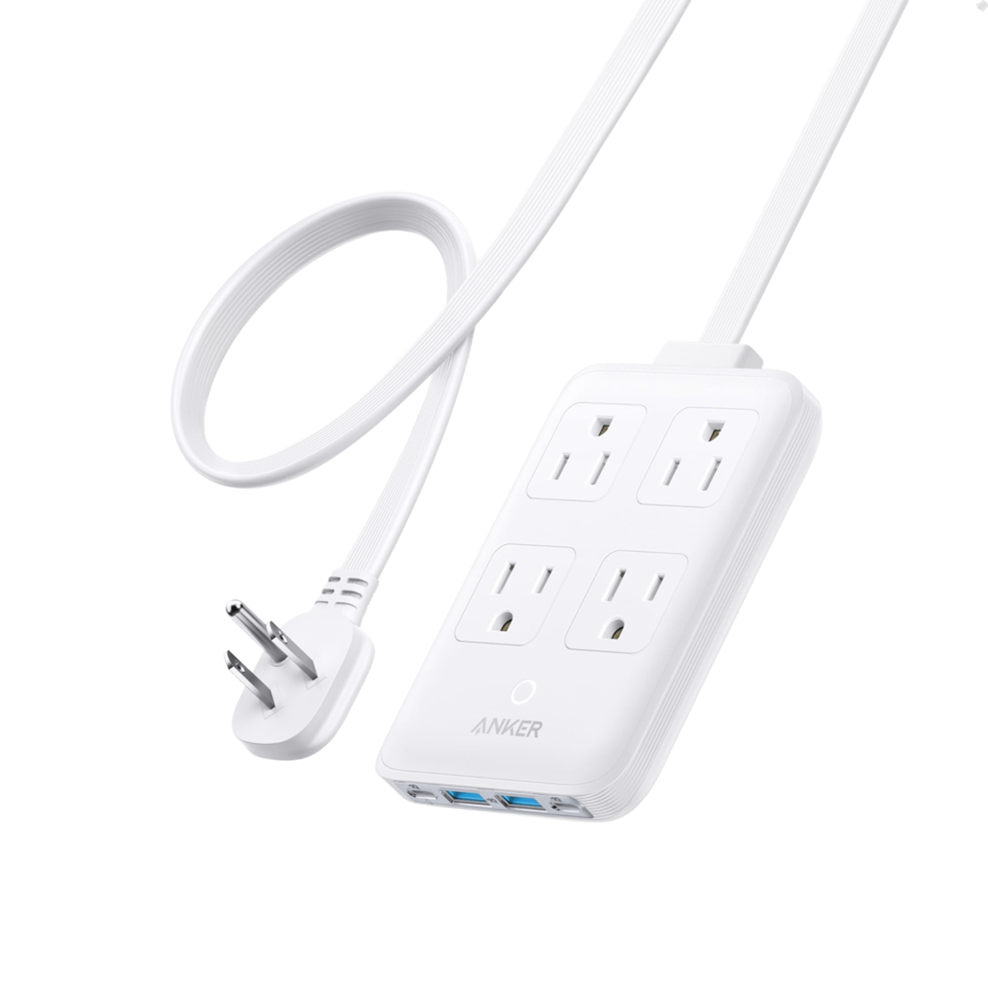 Anker Charging Station 8-in-1 20W - Compact Desk Power Hub With USB-C USB-A And AC Outlets by Anker