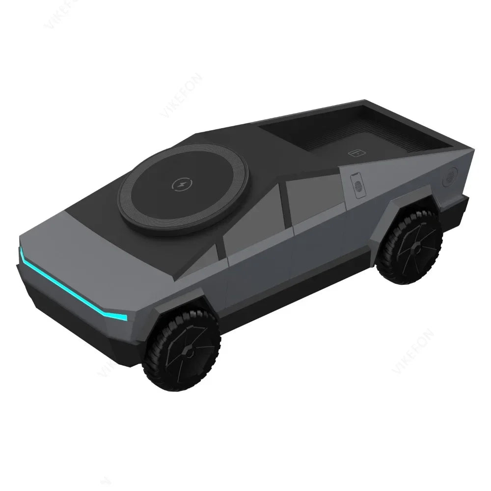 Cybertruck 3 in 1 Magnetic Fast Wireless Charger