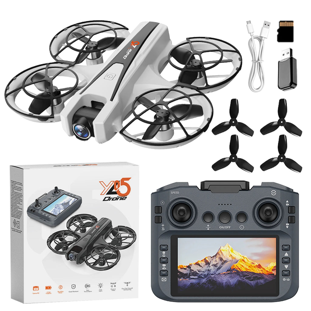 SkyNova Camera Pro Drone - Ultra Lightweight 129g 4K Dual Camera With 360 Degree Gimbal by Tech-Home Store