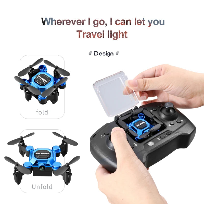 K04 Mini Folding Storage Aircraft Mini Drone 4K - Ultra Lightweight Portable Aerial Camera For Travel by Tech-Home Store