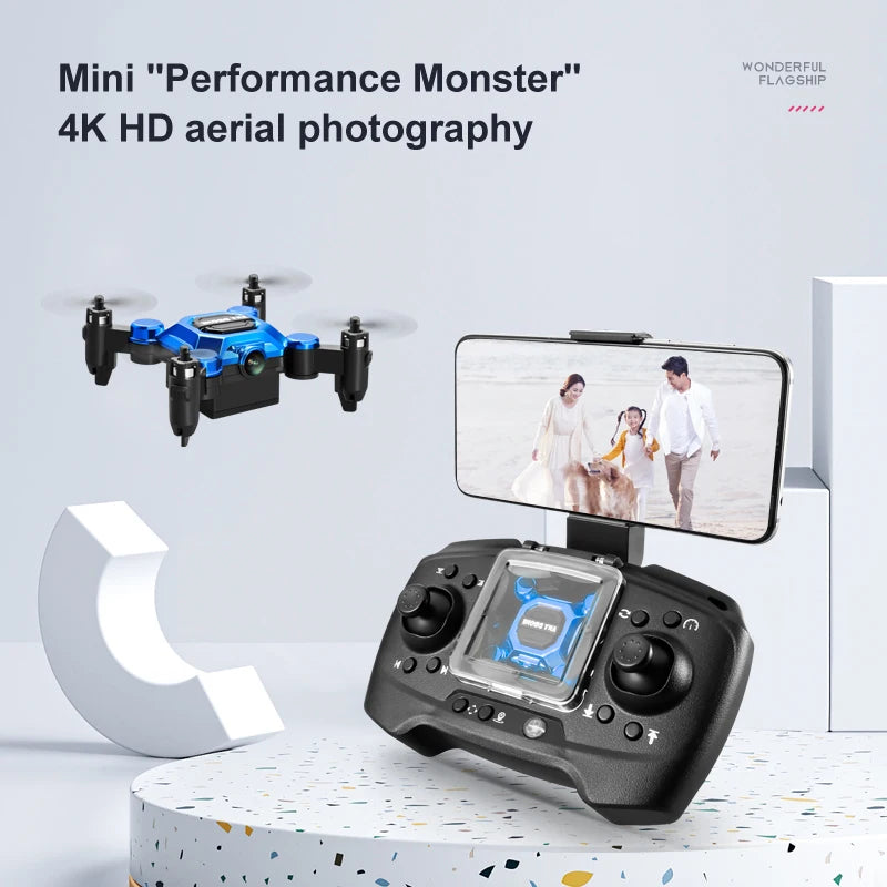 K04 Mini Folding Storage Aircraft Mini Drone 4K - Ultra Lightweight Portable Aerial Camera For Travel by Tech-Home Store