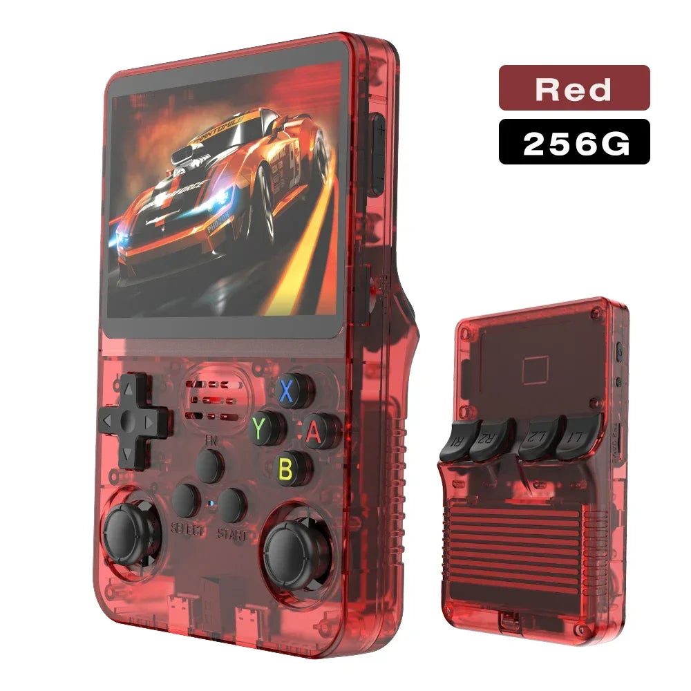 BOYHOM 256G Open Source R36S Retro Game Console - 3.5" IPS Portable Linux ARKOS Handheld | Best Gaming Gift (64G/128G Options) by Tech-Home Store