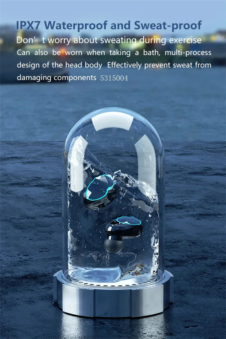 M10 TWS Wireless Bluetooth 5 3 Earbuds 3500mAh Charging Box 9D Stereo Sports Waterproof Earphones with Microphone Daily Use by Tech-Home Store