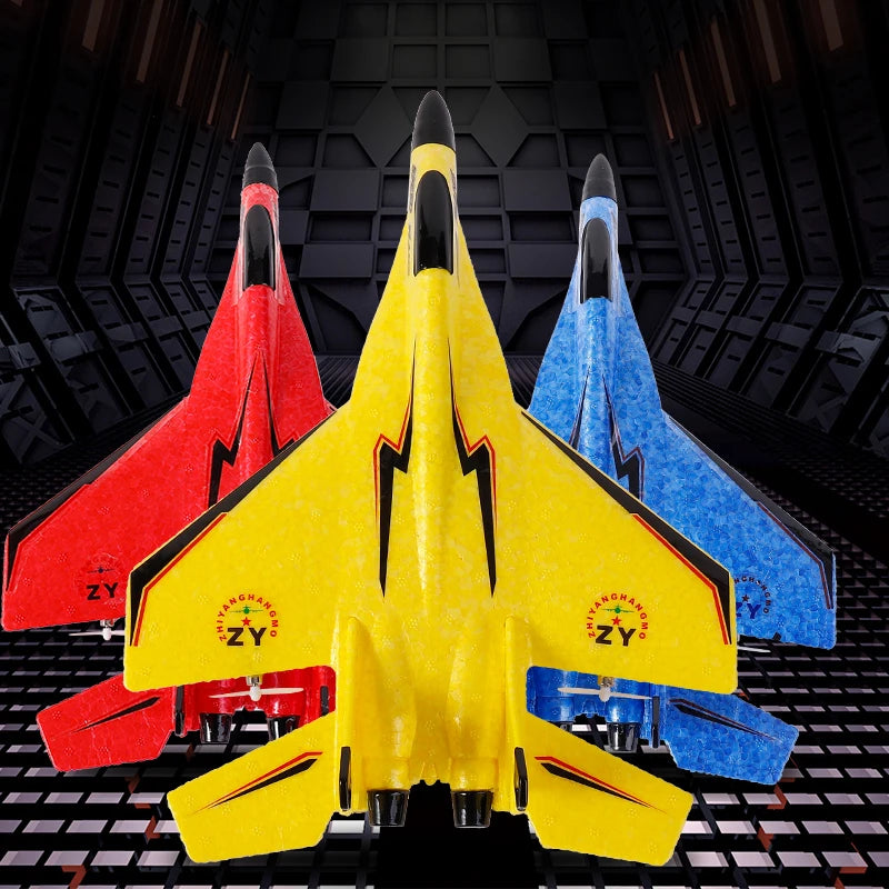 Parkten 2.4G 2CH Glider RC Ariplane P320 Fixed Wing Fighter Aircra Hand Throwing Foam Outdoor Toys For Boys Birthday Gift by Tech-Home Store