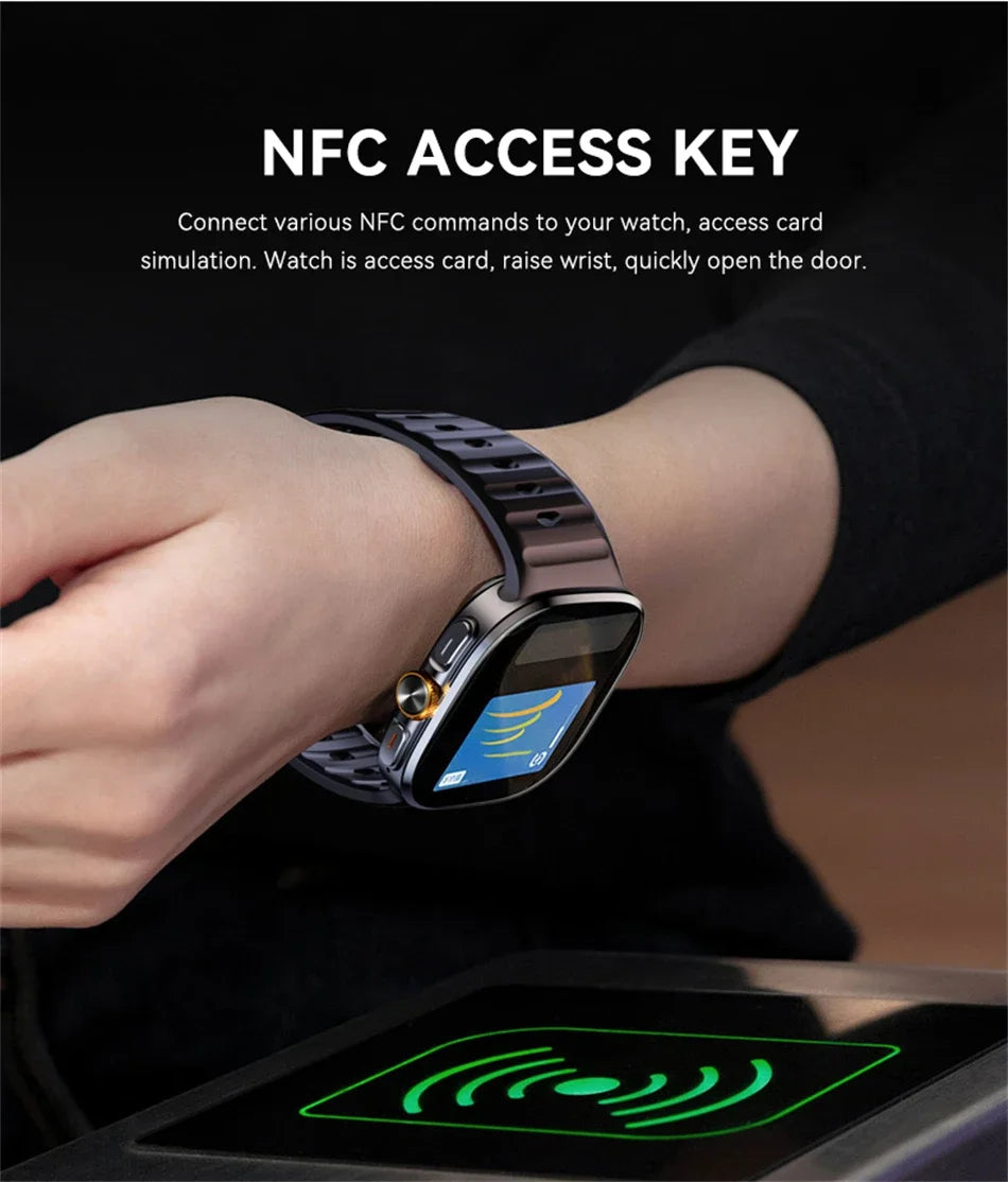 5G/4G Full Network Smart Watch 720*720 AMOLED Screen Video Call 16GB+256GB RAM 2100 MAH Battery Google Play WIFI GPS Smartwatch by Tech-Home Store