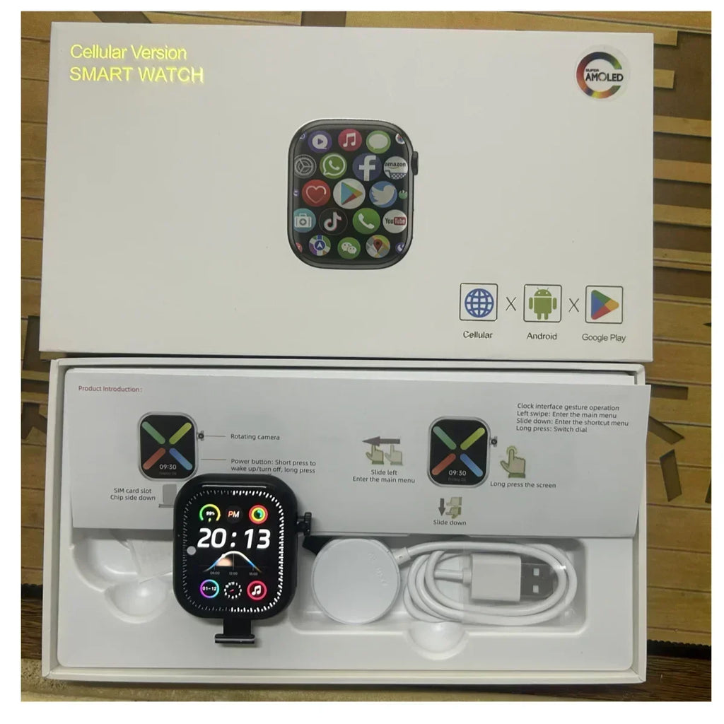 VP29 Smartwatch With Rotating Camera - 2.29-inch Screen