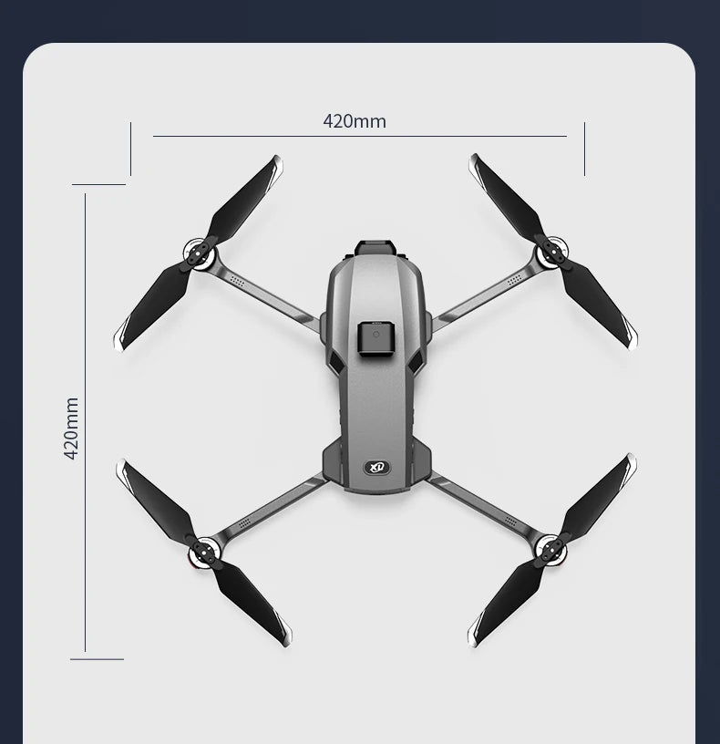 S880 Pro Max Professional GPS Drone - 8K Camera, 3 Axis Gimbal, 5G WiFi, Brushless by Tech-Home Store