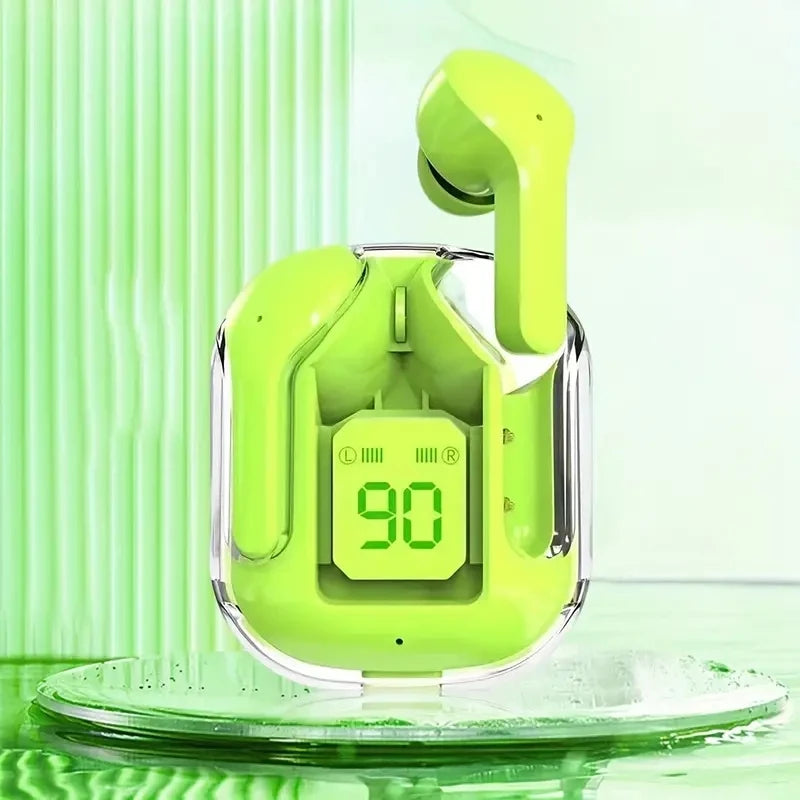 Original T2 Wireless Bluetooth Earphone Transparent HIFI Headphones by Tech-Home Store
