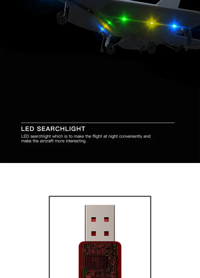 2024 New F22S 2.4G 4CH 3D6G RC Airplane Raptor F22 Warplane WLtoys A180 Upgrade Version LED Light With Gyroscope Out Door Toys by Tech-Home Store