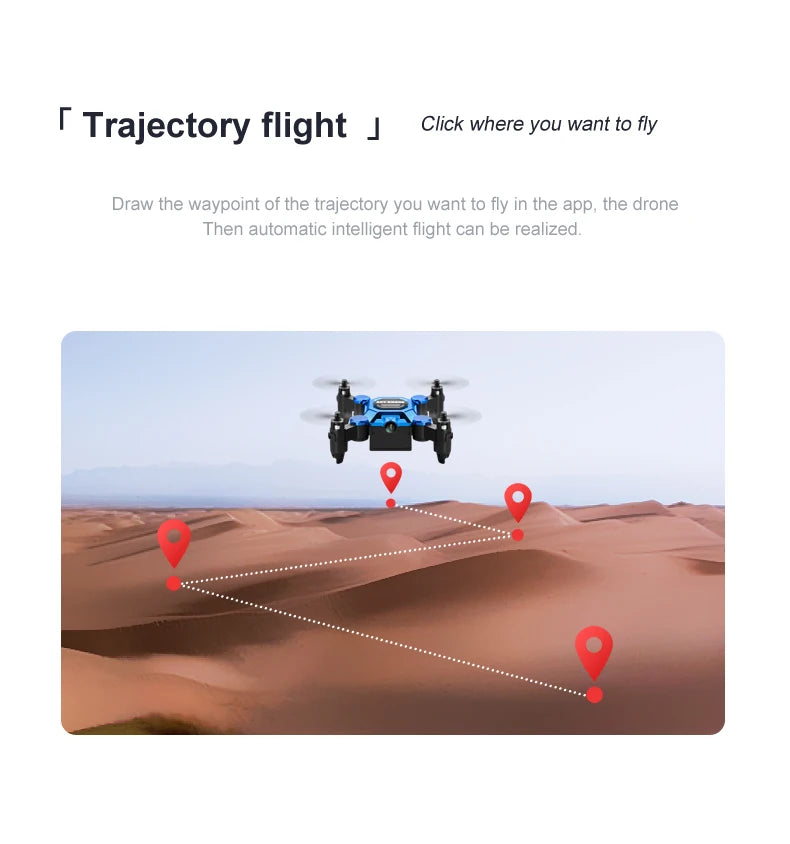 K04 Mini Folding Storage Aircraft Mini Drone 4K - Ultra Lightweight Portable Aerial Camera For Travel by Tech-Home Store