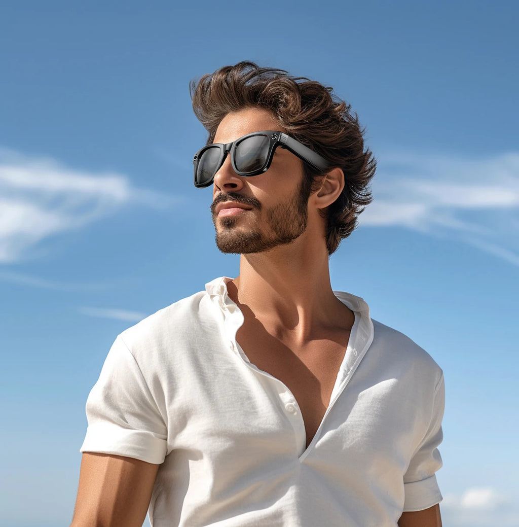 New 800W Camera AI Glasses Men Color-Changing Smart Translation Glasses Photo Video Recording Waterproof Call Smart Sunglasses by Tech-Home Store