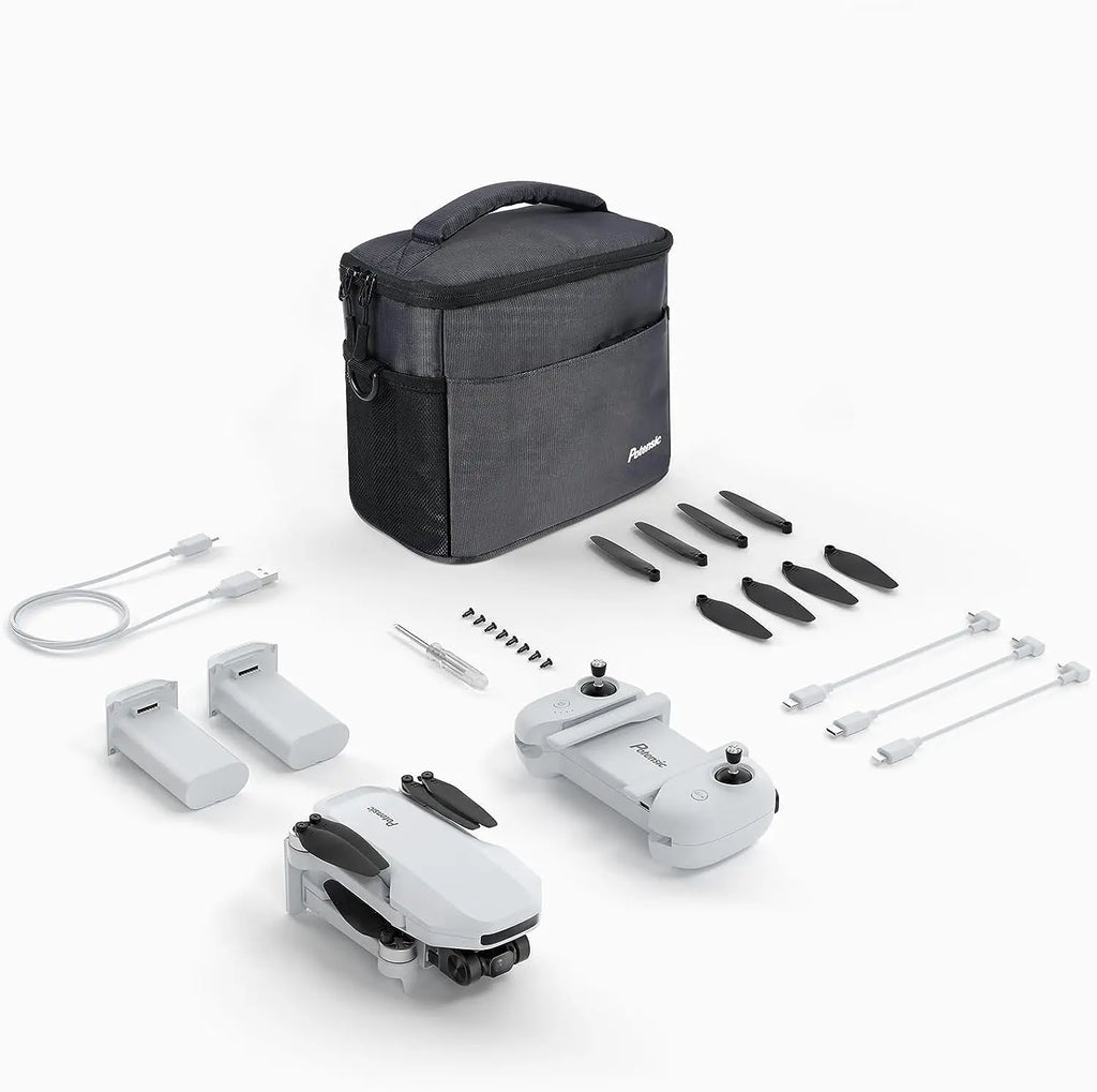 Potensic Drones Under 249g GPS Auto Return Single Axis Gimbal EIS Professional Drone Max 4-KM Waypoint Flight Follow Me-ATOM SE by Tech-Home Store