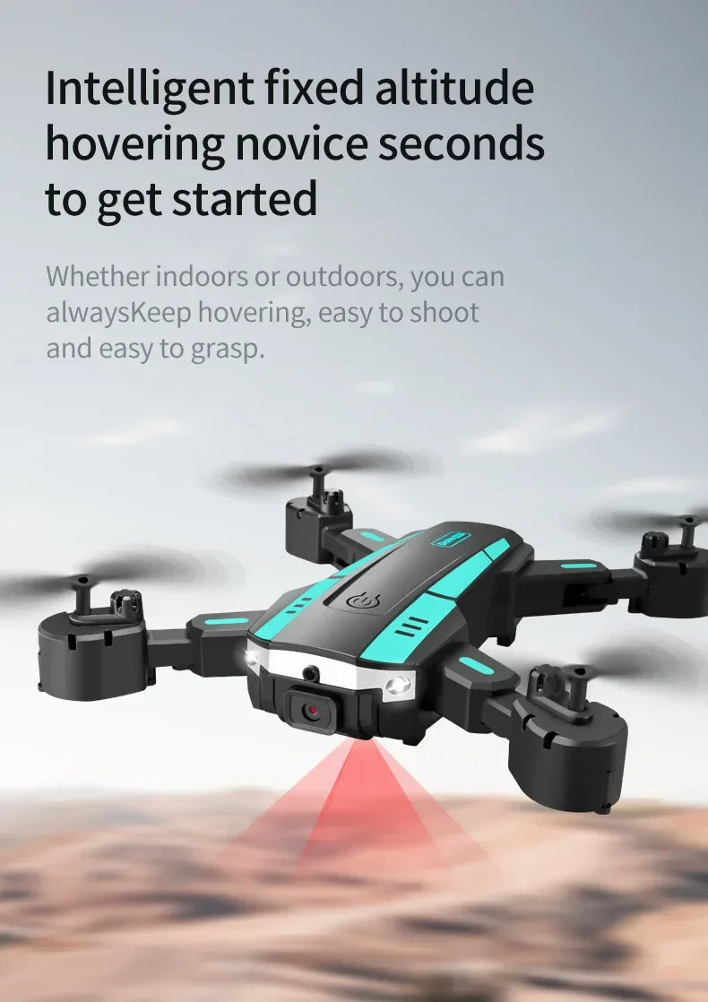 NovaTech G6 Drone - Dual Camera 5G Live Streaming Foldable GPS Quad With Obstacle Avoidance by Tech-Home Store