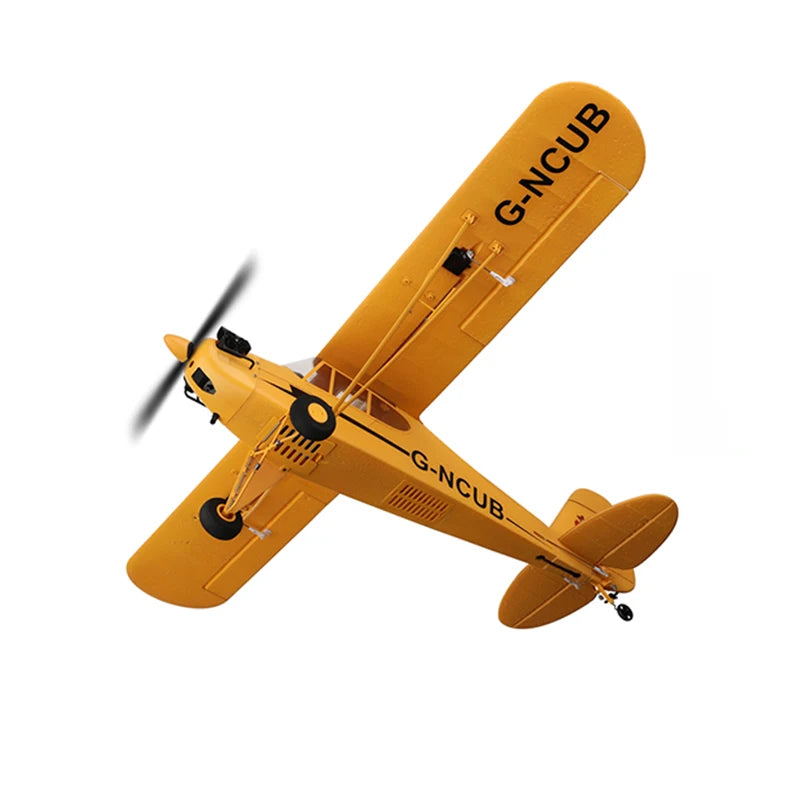 Hot Sale RC Plane RTF 2.4G Brushless Motor 3D/6G Remote Control Airplane Wltoys A160 Upgraded J3-CUB Ready To Fly by Tech-Home Store