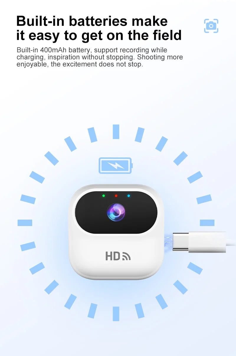 Ourlife A800 Mini Camera 1080P WiFi Smart Home Security Camera Monitor Camcorders Video Surveillance Camera With Motion Tracking by Tech-Home Store