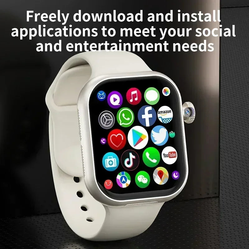 5G Android Smartwatch VP29 4G/5G LTE Sim Card GPS WIFI 2.29 inch Rotary Camera NFC health monitoring GPS WIFI App Store by Tech-Home Store