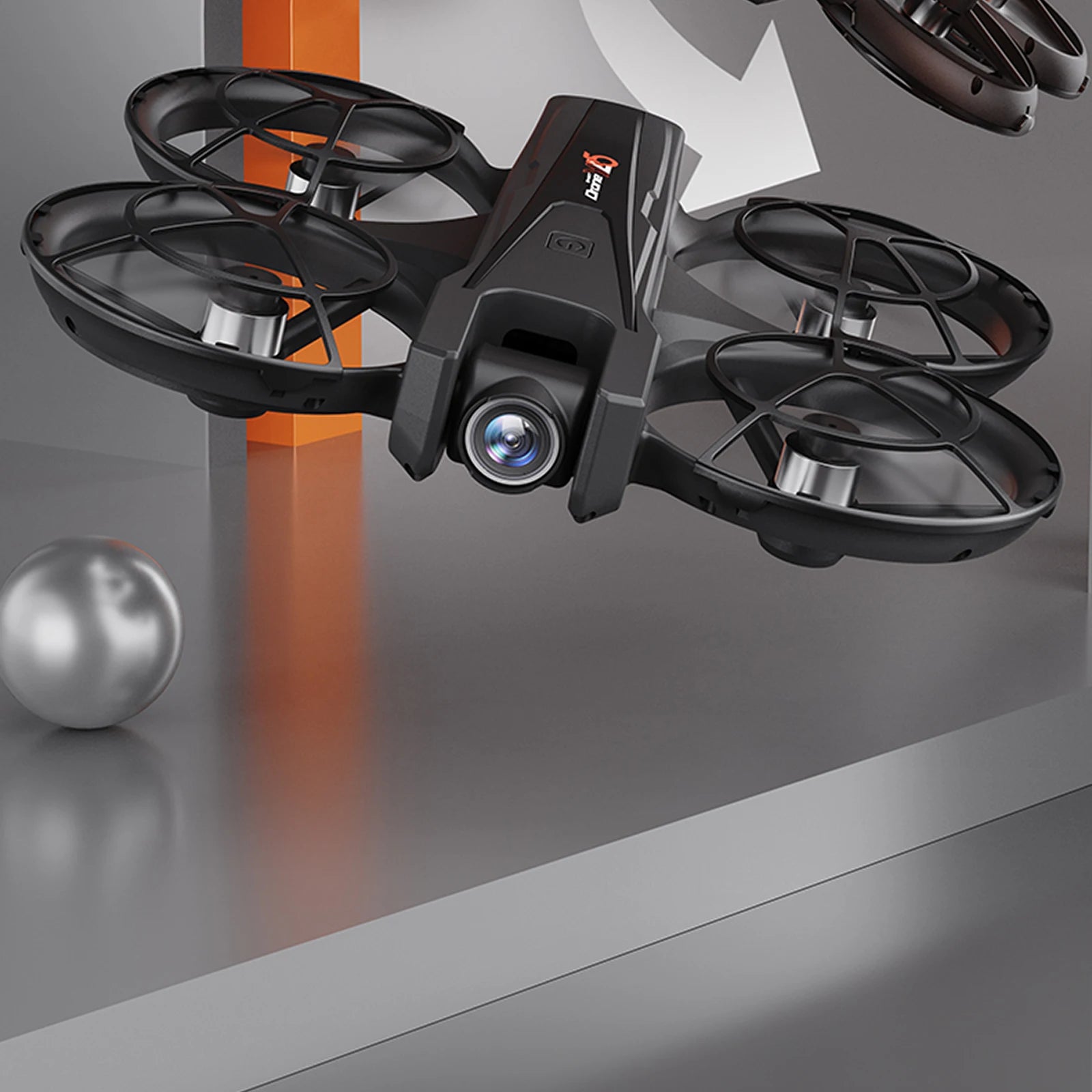 SkyNova Camera Pro Drone - Ultra Lightweight 129g 4K Dual Camera With 360 Degree Gimbal by Tech-Home Store