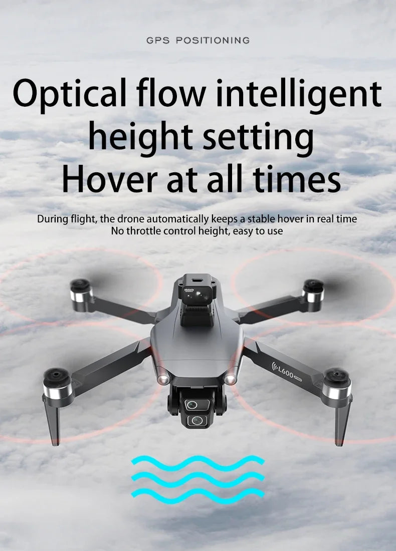 L600-1 MAX GPS Drone - Cinema-Grade 8K Recording With 360-Degree Laser Obstacle Avoidance And Long-Range Control by Tech-Home Store